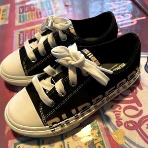 Burberry sneakers size 13.